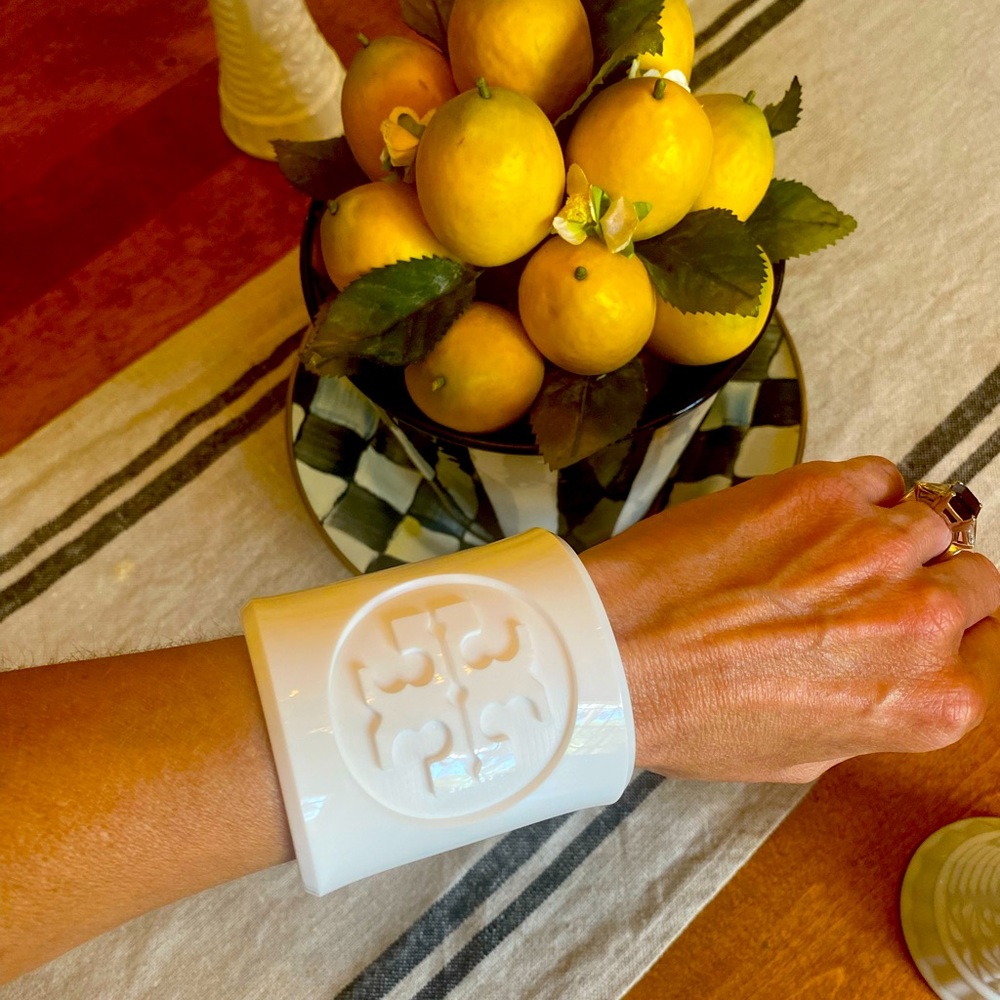 Tory Burch cuff bracelet.